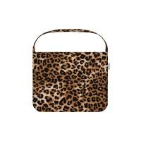 NEW LEOPARD CORDUROY ECO BAG-BEIGE