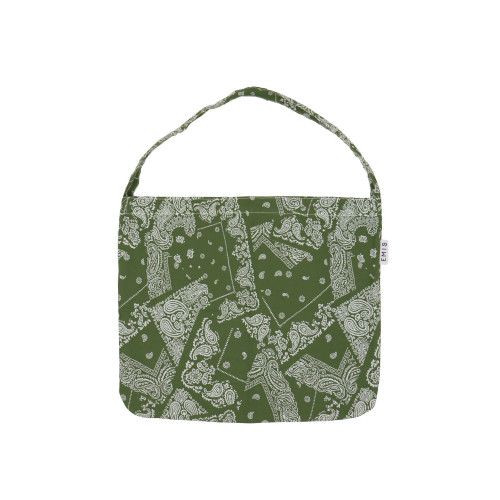 PAISLEY ECO BAG-KHAKI