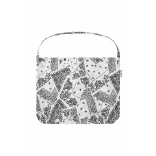 PAISLEY ECO BAG-WHITE