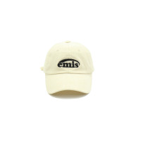 NEW LOGO CORDUROY EMIS CAP-CREAM
