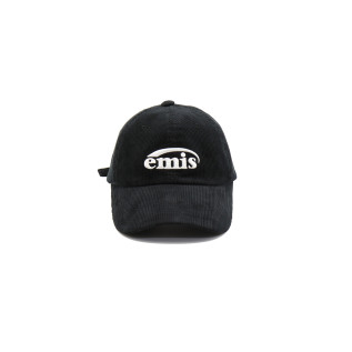 NEW LOGO CORDUROY EMIS CAP-BLACK