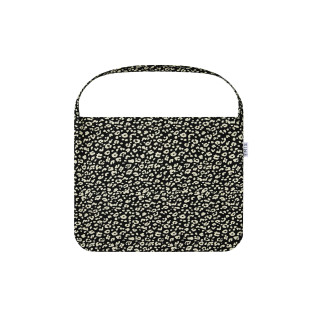 22Y LEOPARD CORDUROY ECO BAG-BLACK
