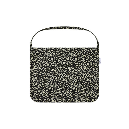 22Y LEOPARD CORDUROY ECO BAG-BLACK