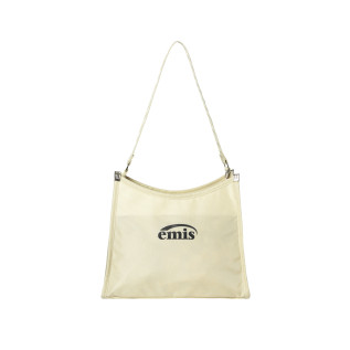 SQUARE HOBO BAG-IVORY