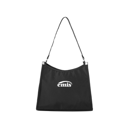 SQUARE HOBO BAG-BLACK