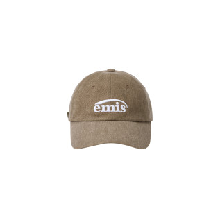NEW LOGO PIGMENT BALL CAP-BROWN