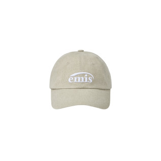 NEW LOGO PIGMENT BALL CAP-BEIGE