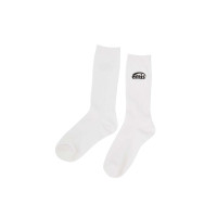 (WOMENS) NEW LOGO STITCH SOCKS-WHITE