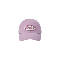 TONE ON TONE WAPPEN BALL CAP-LIGHT PURPLE