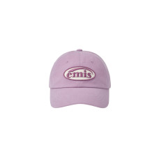 TONE ON TONE WAPPEN BALL CAP-LIGHT PURPLE