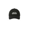 FOOT PRINT BALL CAP-BLACK