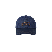 WASHED DENIM BALL CAP-BLUE/NAVY