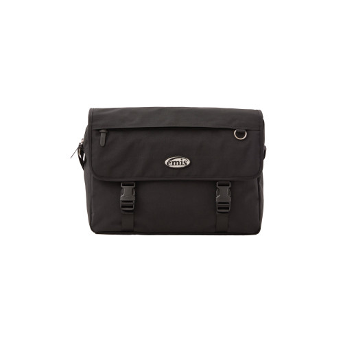 NYLON MESSENGER BAG-BLACK