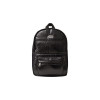 GLOSSY PADDED MINI BACKPACK-BLACK