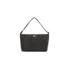NYLON CROSSED BODY BAG-BLACK