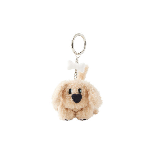 EMIS PUPPY KEYRING-BEIGE