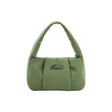 PADDED HOBO BAG-KHAKI
