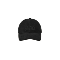 COTTON BRUSHED BALL CAP-BLACK