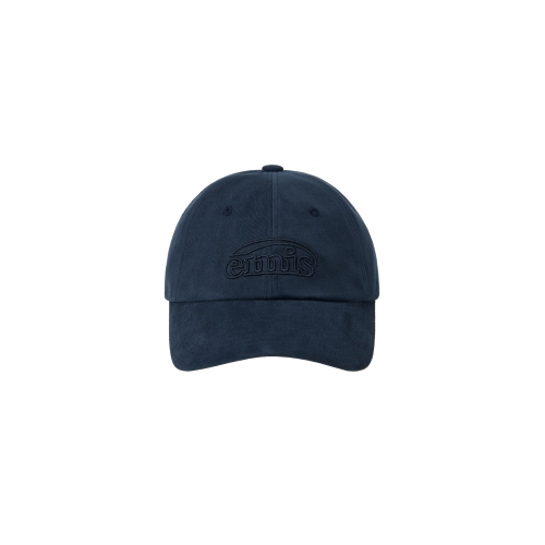 COTTON BRUSHED BALL CAP-NAVY