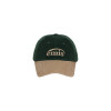 CORDUROY TWO-TONE BALL CAP-GREEN
