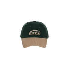CORDUROY TWO-TONE BALL CAP-GREEN
