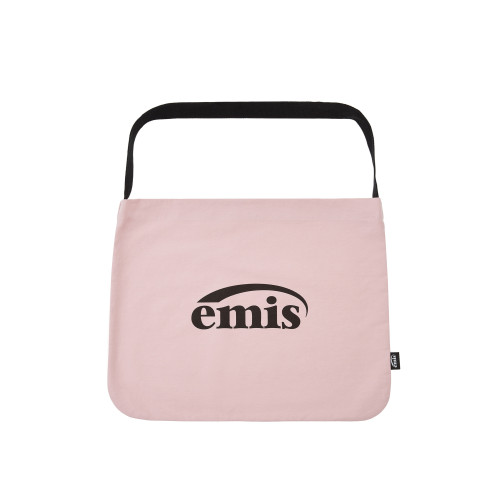 NEW LOGO COTTON ECO BAG-PINK