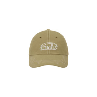 WHITE STITCH BALL CAP-KHAKI BEIGE