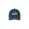 WHITE STITCH BALL CAP-NAVY