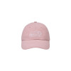 WHITE STITCH BALL CAP-PINK
