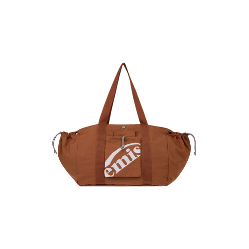 PACKABLE NYLON TOTE BAG-ORANGE