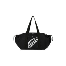 PACKABLE NYLON TOTE BAG-BLACK