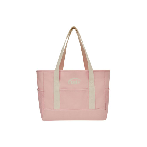 CANVAS SHOULDER BAG-LIGHT PINK