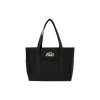 CANVAS SHOULDER BAG-BLACK
