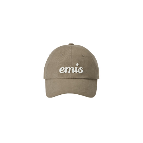 APPLIQUE BALL CAP-BEIGE