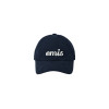 APPLIQUE BALL CAP-NAVY
