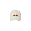 APPLIQUE BALL CAP-CREAM