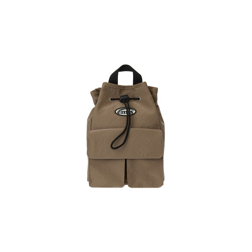 MINI WAPPEN POCKET BACKPACK (RENEWAL)-BEIGE