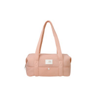 MESH MEDIUM DUFFLE BAG-PEACH