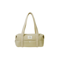 MESH MEDIUM DUFFLE BAG-LIGHT BEIGE