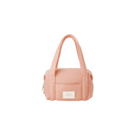 MESH MINI DUFFLE BAG-PEACH