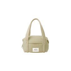 MESH MINI DUFFLE BAG-LIGHT BEIGE