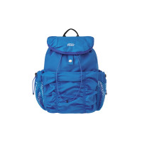 SHIRRING BACKPACK-BLUE