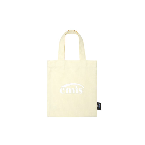 SILVER LOGO MINI ECO BAG-CREAM