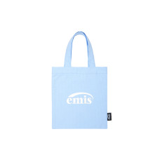 SILVER LOGO MINI ECO BAG-SKY BLUE