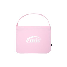 SILVER LOGO ECO BAG-PINK