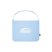 SILVER LOGO ECO BAG-SKY BLUE