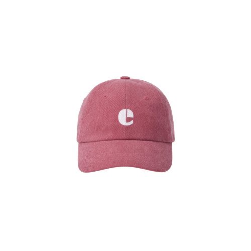 VINTAGE LOGO PIGMENT CAP (RENEWAL)-RED