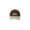 NEW LOGO MIX BALL CAP(RENEWAL)-BEIGE/BROWN