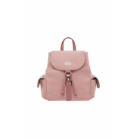 SUEDE BACKPACK-PINK