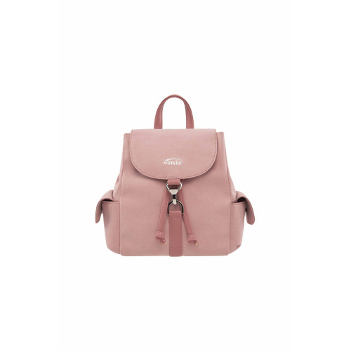 SUEDE BACKPACK-PINK